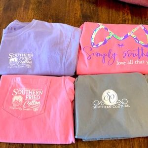Southern Fried Simply Southern tee bundle